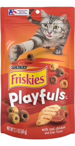 Friskies Playfuls Pollo Y Higado 60 Gramos