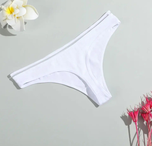 5 Tangas De Algodón Cómodas Super Sexys Varios Colores