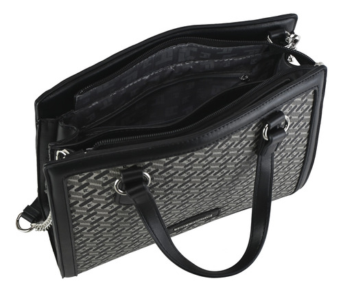 Bolso Shopper Ted Lapidus Para Dama Con Correa Desprendible