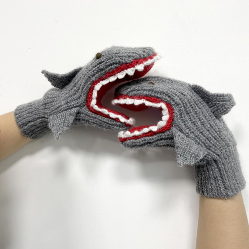 Guantes De Tiburón Guantes De Invierno Con Puños