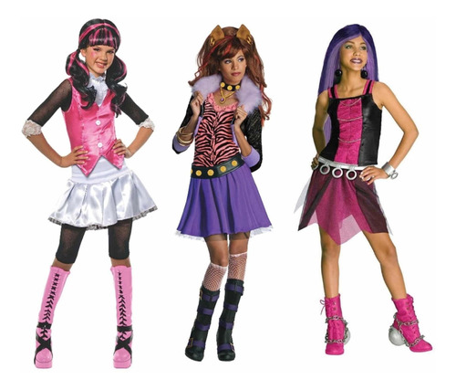 Imagen 1 de 1 de Disfraces Monster High Para Niñas Importados Y  Originales