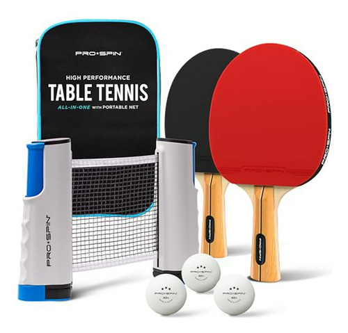 Set Ping Pong Portátil Pro-spin 