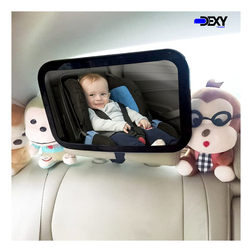 Espejo Retrovisor Para Bebé Gran Angular 360° Espejo Coche