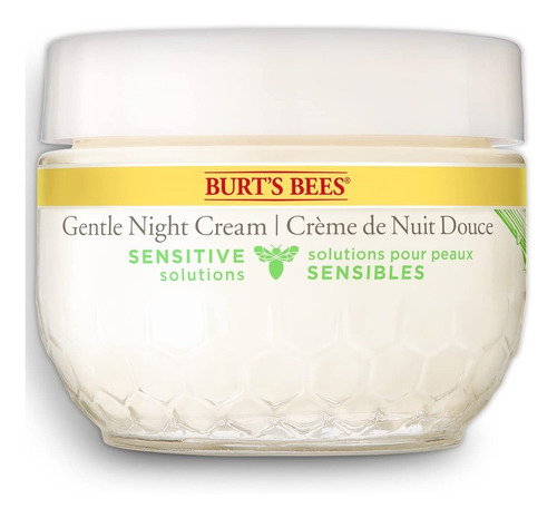  Crema Hidratante Facial Noche Piel Sensible 51g Burt's Bees