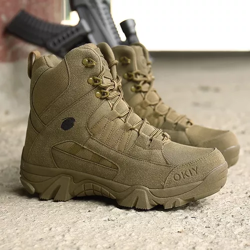 Otoño Invierno Hombres Botas Militares