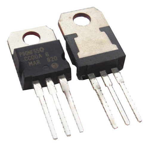 Transistores Mosfet De Potencia Stp80nf55-06 To-220 Stripfet