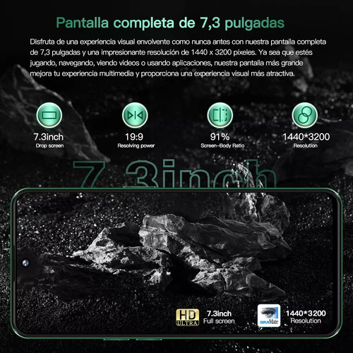 Smartphones Android Pova6 Pro 7.3 Pulgadas, 16 Y 1 Tb