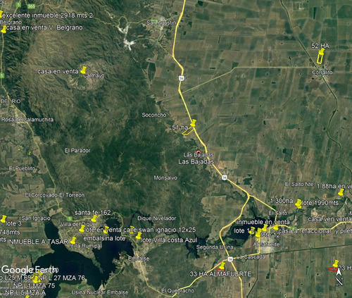 Imagen 6 de 6 de Campo Agricola Sobre Autovia N 36 Las Bajadas- San Agustin