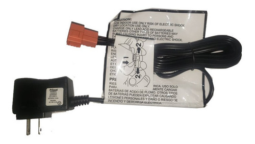 Imagen 1 de 4 de Cargador De Bateria Para Carritos Electricos Prinsel 6v