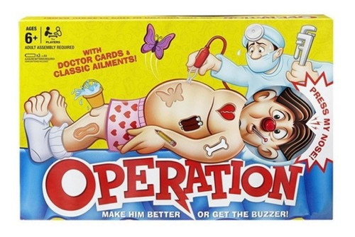 Operando Juego De Hasbro Operation