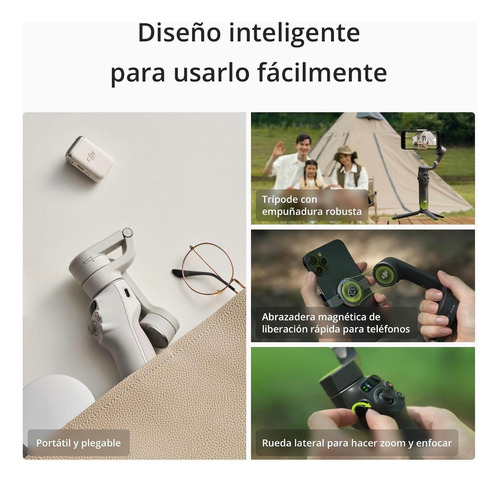 Estabilizador Para Celular Dji Osmo 6 Color Grafito (Usado)