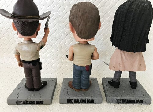 The Walking Dead Figuras De Rick Daryl Y Michone - Ring Raje