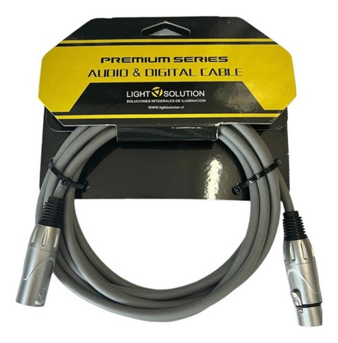 Cable Dmx Profesional 3 Mts / Light Solution