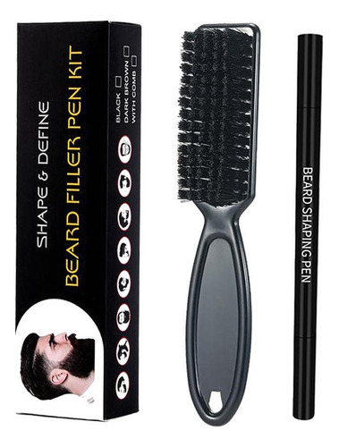 Pluma De Relleno De Barba 2 En 1 A Prueba De Sudor Rellena
