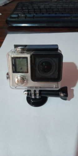 Gopro Hero 4 Silver- 4k Action Camera Com 4 Baterias + Itens
