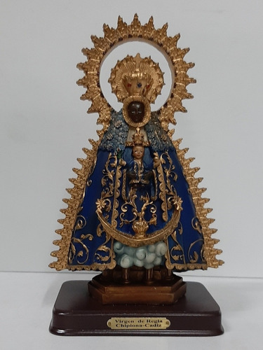 Estatua De La Virgen De La Regla - 20 Cm