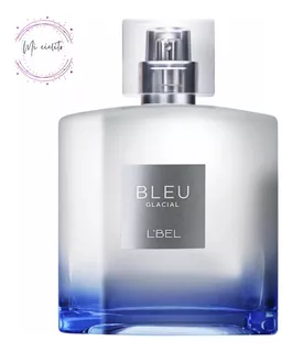 Bleu Glacial L'bel Perfume Para Hombre Blanco Con Azul