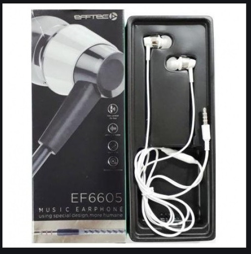 Auricular In Ear Efftec Eff6605 Economico En Almagro!