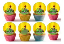 Comprar Topper Para Muffins Pack X 12 De Plantas Vs Zombies Amarillo Plantas Vs Zombies