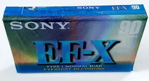 Comprar Kit 2 Fitas Sony Ef-x 90 Fita K7 Virgem Lacrada Antiga
