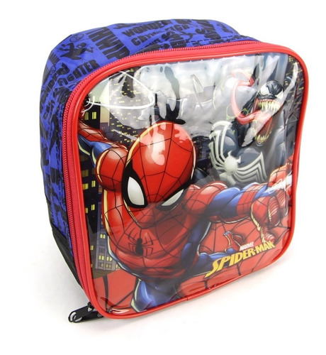 Imagem 10 de 10 de Mochila De Rodinha Homem Aranha Com Lancheira Xeryus 10660