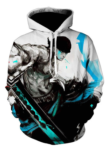 Cc Roronoa Zoro 3d Sudadera Con Capucha Ropa Calle Divertida