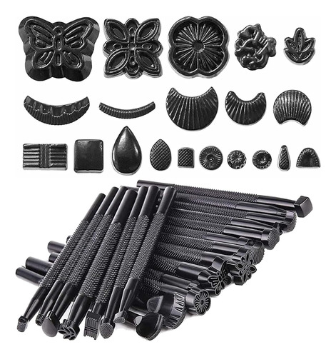 20pcs Cuero Sellos Herramientas Sets, Presionando Punch...