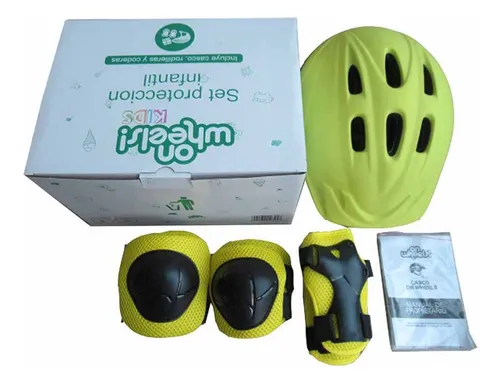 Set Casco Y Protecciones Infantil + 3 Años Onwheels