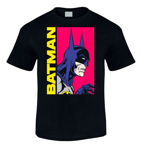 Camiseta Batman Version 6.0 Manga Corta Serie Black