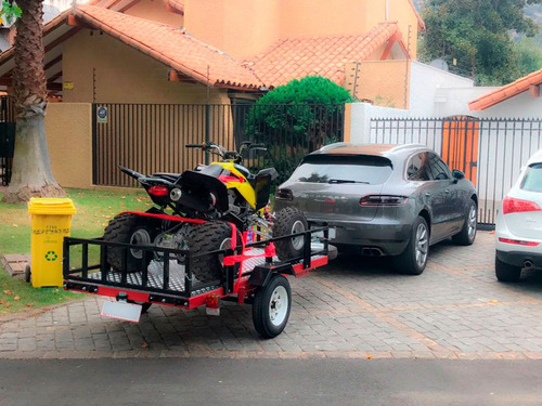 Carro Arrastre Plegable Barandas Atv, 10 Cuotas Sin Interés.