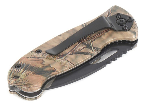 Imagen 5 de 7 de Cuchillo Navaja Táctico De Acero Inoxidable