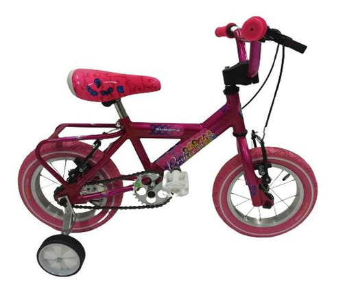 Bicicleta Rin 12 Bambina Zuppra Rosada