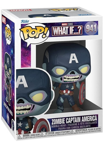 Funko Pop Marvel What If...? Zombie Captain America