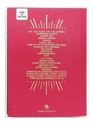 Pink Floyd The Piper At The Gates Of Dawn 3 Cd Box Set