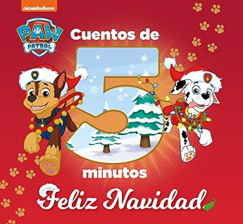 Cuentos De 5 Minutos Feliz Navidad Paw Patrol Patrulla Canin