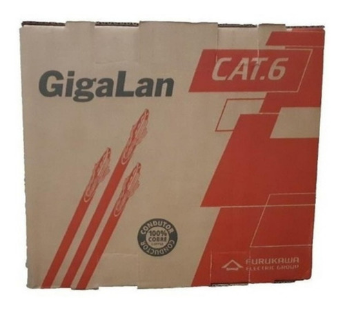 Rollo De Cable Utp Cat.6 305mts 100% Cobre - Electrocom -