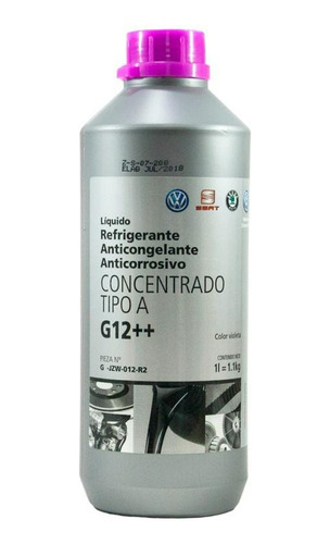 Refrigerante Volkswagen Original Fox G12