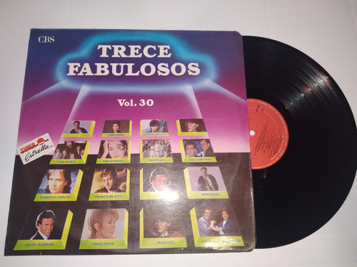 13 Fabulosos Vol 30 Lp Sony Music 1989 Balada Pop Colombia