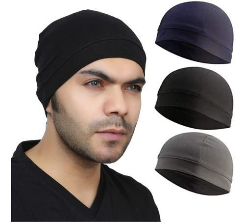 Bismaadh Forro Casco Con Gorro Calavera Refrescante Hombres,