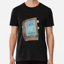 Comprar Remera Etiqueta Engomada De Los Libros, Clásico, Libros De L