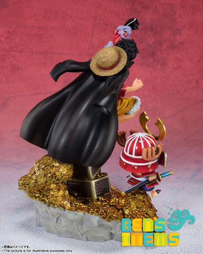 Figuarts Zero Luffy & Chopper Wt100 Daikaizoku Hyakkei