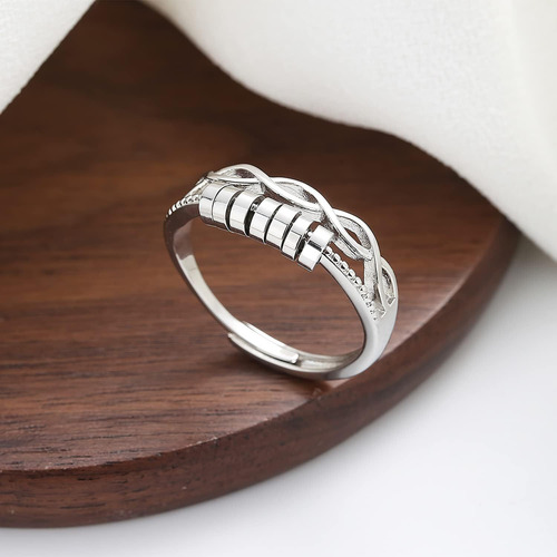 Anillo Ajustable Ansiedad Regalo Para Mujeres