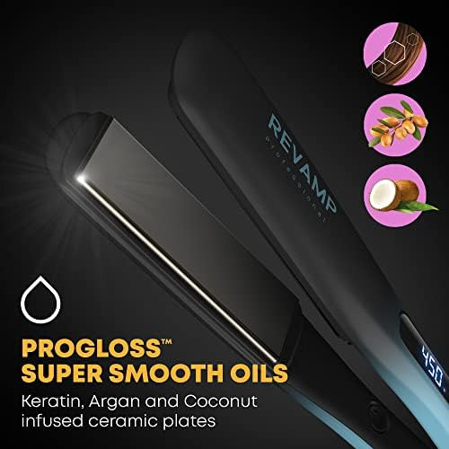 Plancha Plana Revamp Progloss Wide Ultra X Shine De 1.5 PuLG