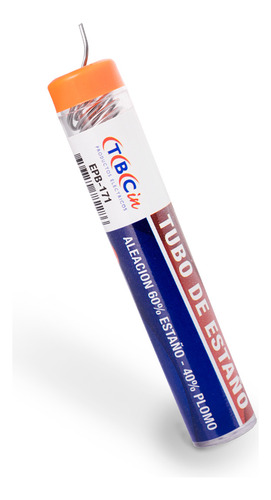 Tubo de estaño Eximetal 1mm aleación 60/40 para soldar