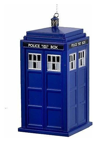 Adornos Navidad Kurt S. Adler Yamdw1131t Doctor Who Tardis A