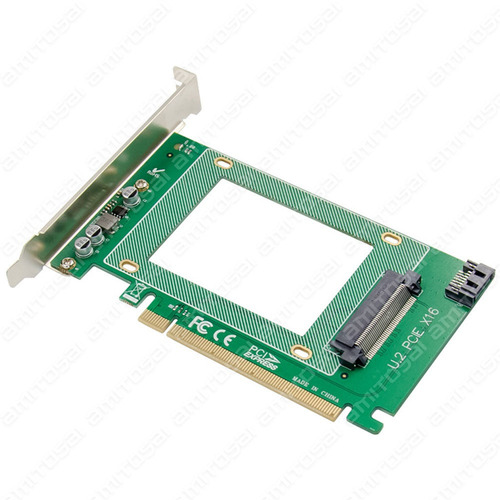 Placa Pcie X16 Disco Ssd U2 Nvme Amitosai Mts-pciex4u2
