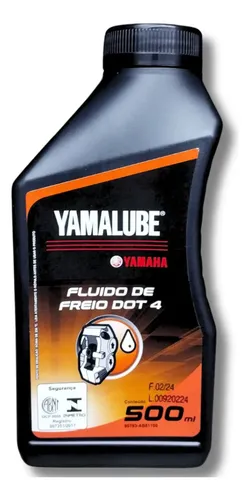 Fluido Freio Dot 4 Yamalube 500 Ml Fz25 Fazer Xtz Lander