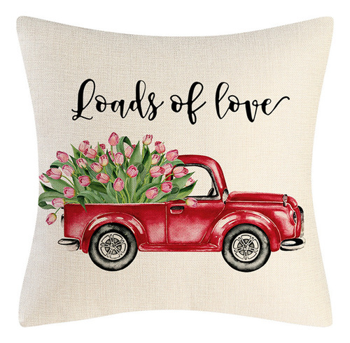 Juego De 4 Fundas Para El Día De San Valentín En L, 18 X 18