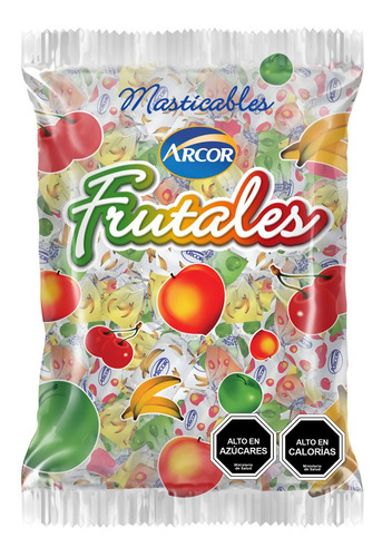 Masticable Arcor Frutales Surtido Bolsa 1x800gr