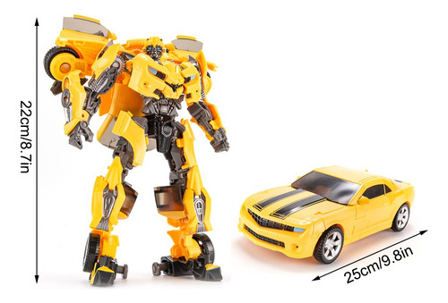 Juguete De Aleación Coche Robot Transformers De Bumblebee